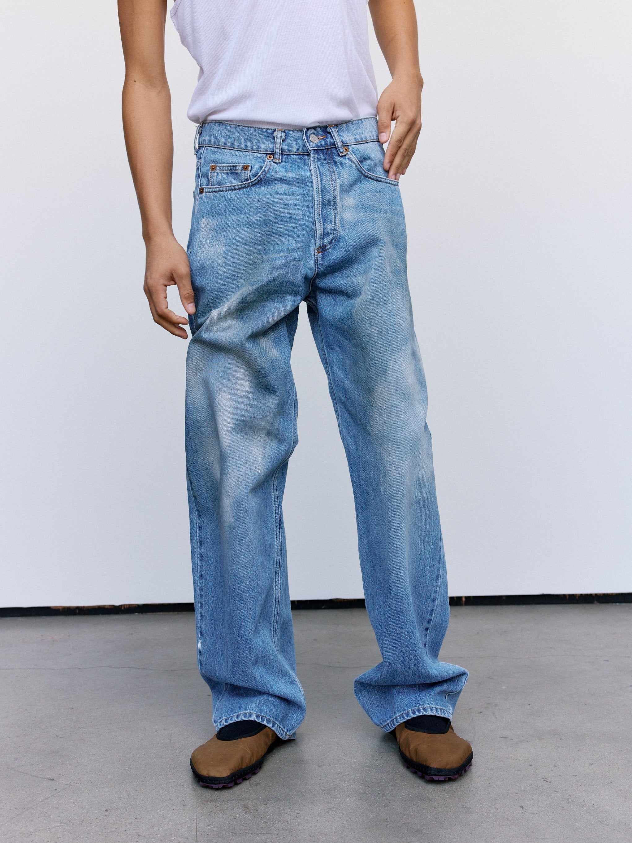 Magliano Officina Cantiere Flattone Jeans - Blue Denim | Garmentory