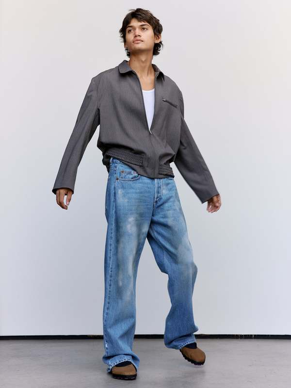 【関税込み】Magliano ブルー Cantiere Flattone ジーンズ Magliano Officina Cantiere Flattone Jeans - Blue Denim