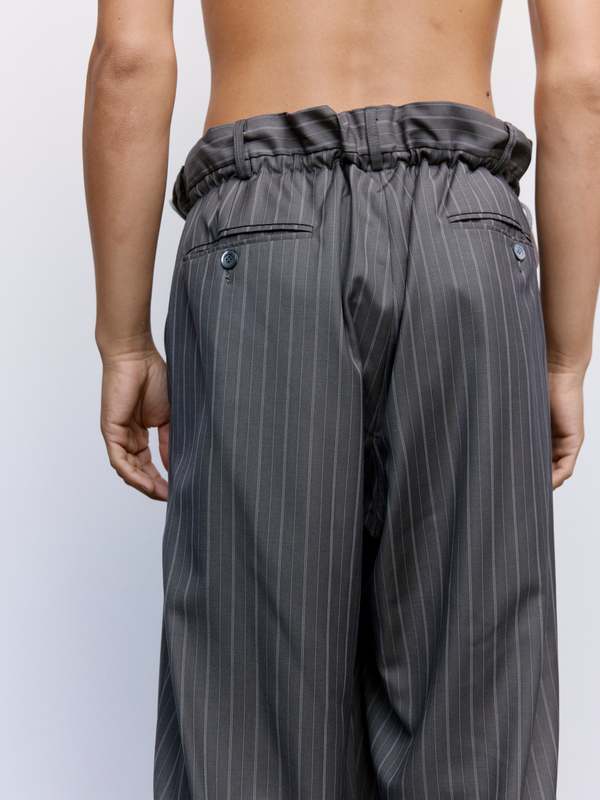 Magliano Drawstring Huge Pants Techno Pinstripe | Garmentory