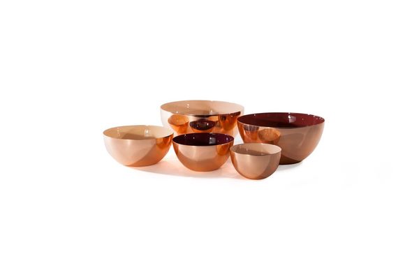 Hawkins New York Medium Bowl - Copper/Blush Hawkins New York Medium Bowl - Copper/Blush