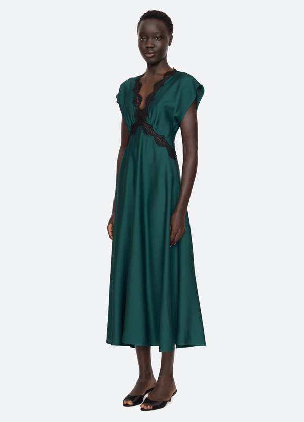 【Sea NEW YORK】Noa Vネック ドレス Noa-V-Neck-Dress-