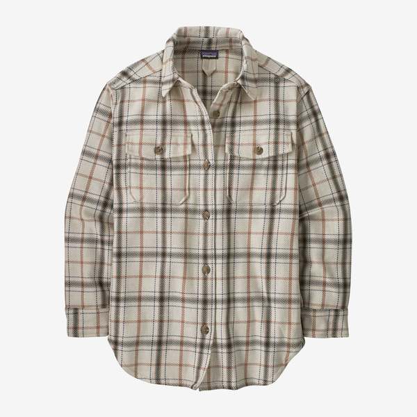 Patagonia Fjord Loft Overshirt Jacket Tree Top - Pumice