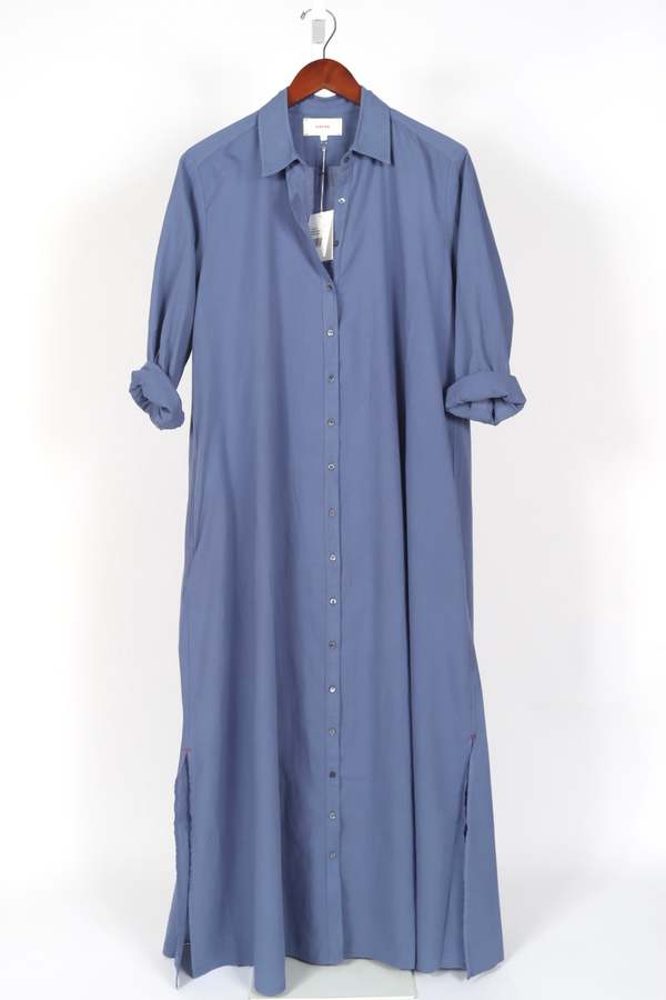 blue damask dress Treasures Of Bali Damask Sherry Midi Dress Cover-up - Blue main image 1