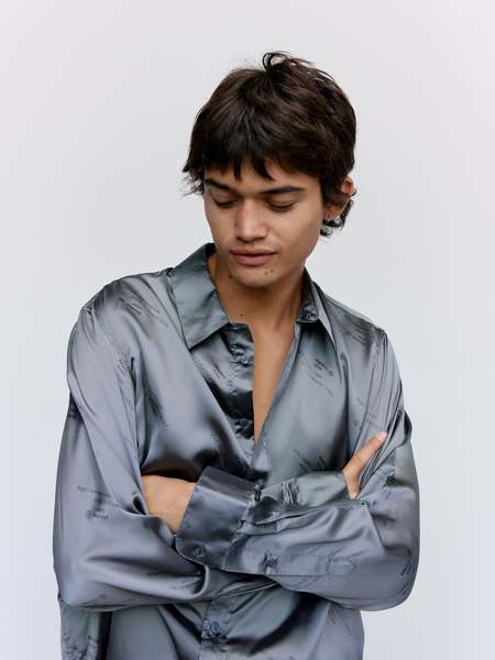 Martine Rose Classic Shirt Iridescent