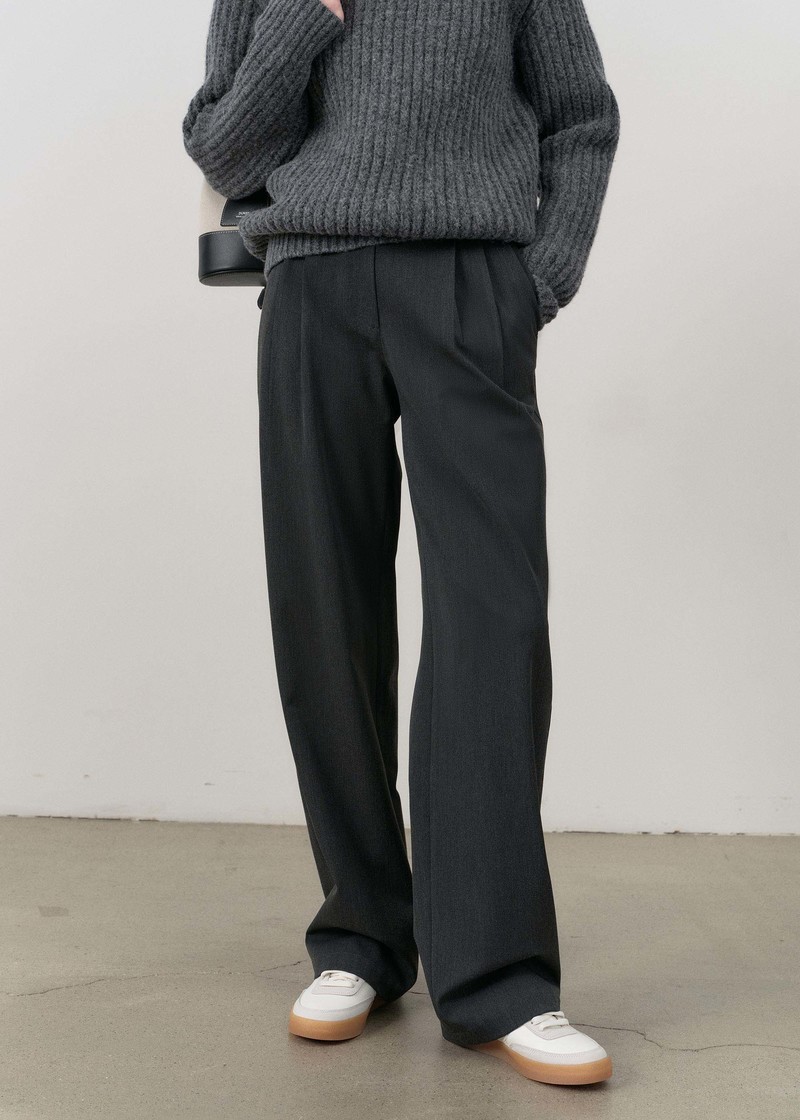 PLEATED TROUSERS TYPE-2 M グレイ PLEATED TROUSERS TYPE-2 M グレイ