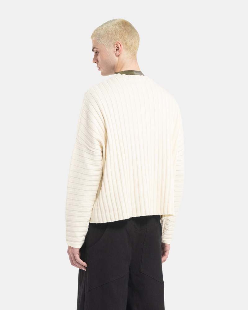 ECKHAUS LATTA Keyboard Sweater - Porcelain ECKHAUS LATTA Keyboard Sweater - Porcelain