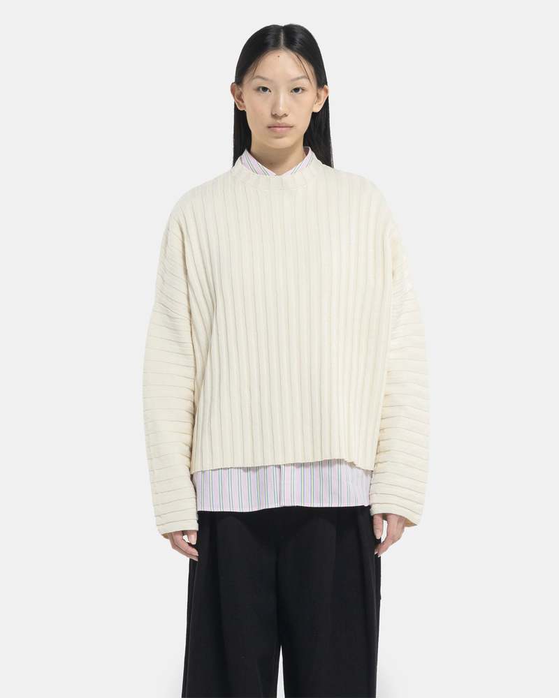 ECKHAUS LATTA Keyboard Sweater - Porcelain