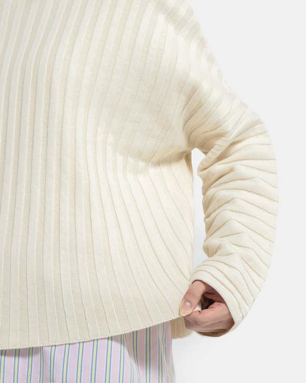 ECKHAUS LATTA Keyboard Sweater - Porcelain