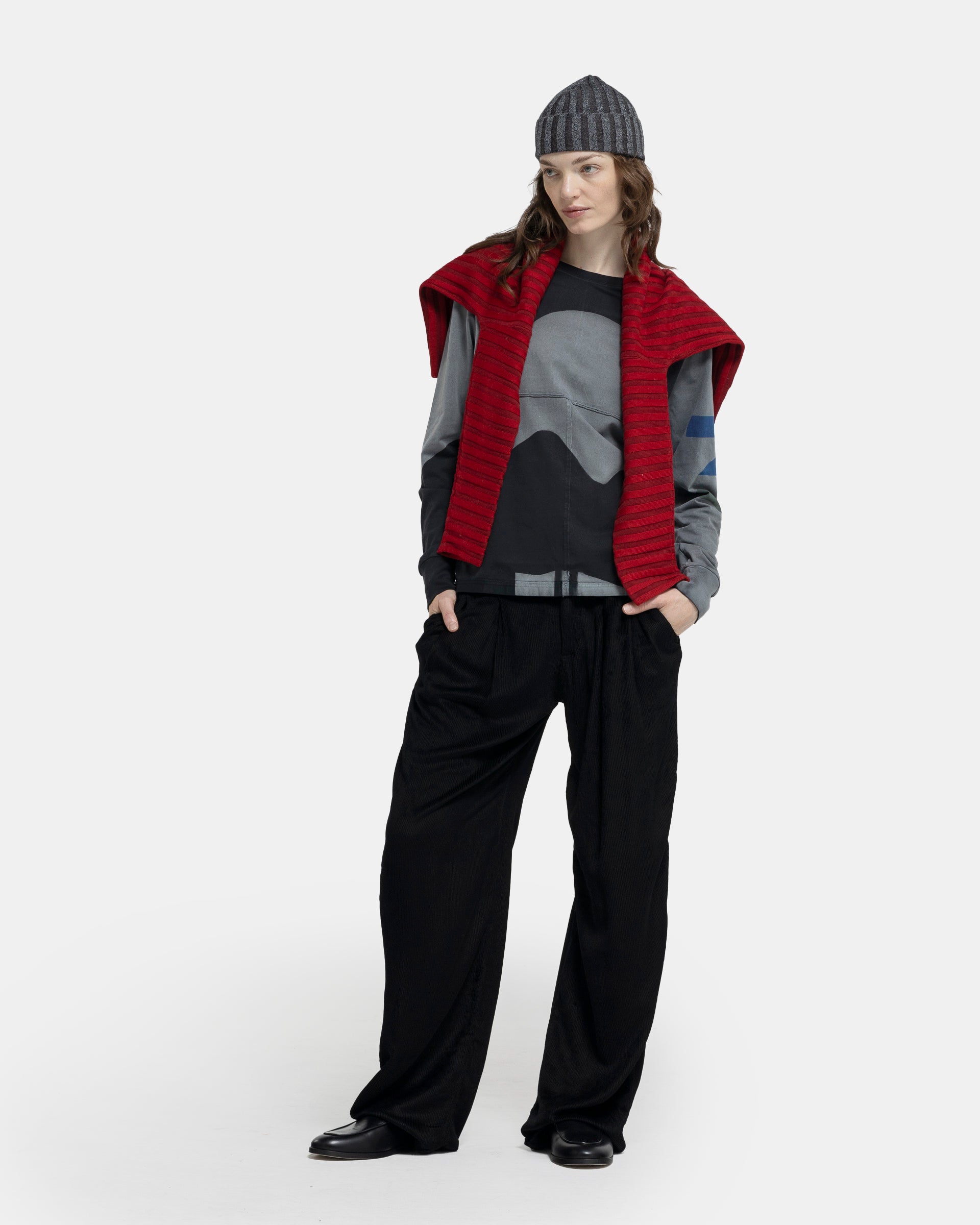 ECKHAUS LATTA Ridge Trouser - Obsidian | Garmentory