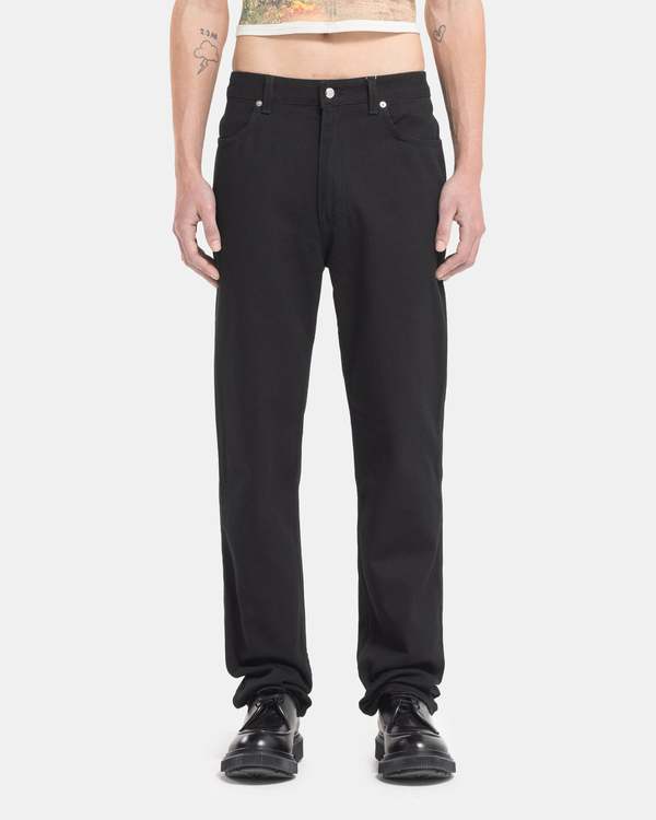 ECKHAUS LATTA Straight-Leg Jean - Almost Black