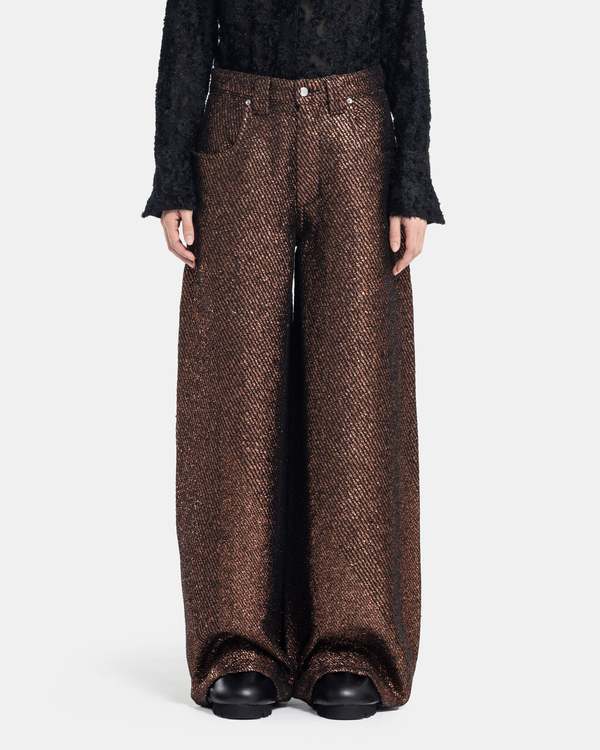 ECKHAUS LATTA Unspun Ultra Wide Leg Jean - Tinsel
