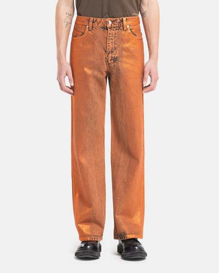 パンツ ECKHAUS LATTA wide leg jean ozone Eckhaus Latta - Wide Leg Jean - Ozone | available at LCD
