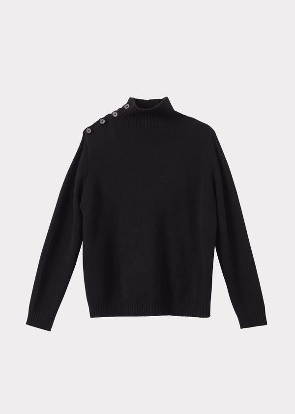 Caramel Cero Cashmere Jumper - Black