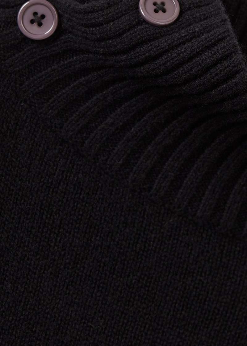 Caramel Cero Cashmere Jumper - Black