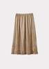 Caramel Frill Skirt - Beige - Thumbnail 1