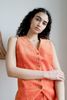 OhSevenDays Wyatt Waistcoat - Burnt Orange - Thumbnail 6