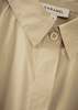 Caramel Cotton Twill A-line Shirt - Ecru - Thumbnail 2