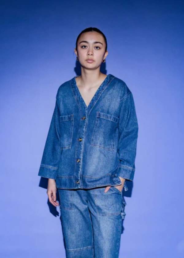 et Tigre Miguel Denim Cardigan et Tigre Miguel Denim Cardigan