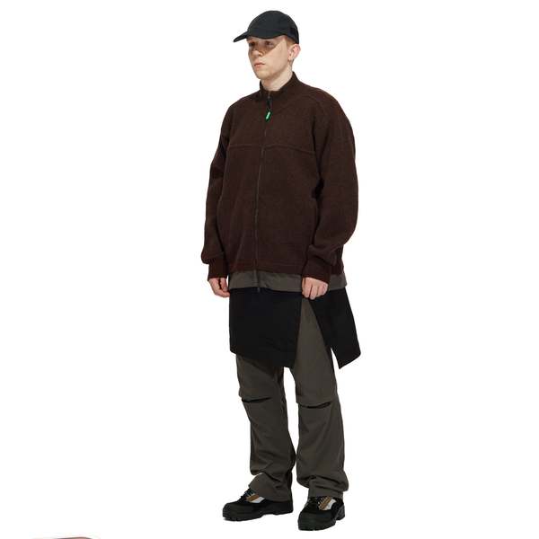 GR10K Felted Knit Jacket - Rusty Brown | Garmentory