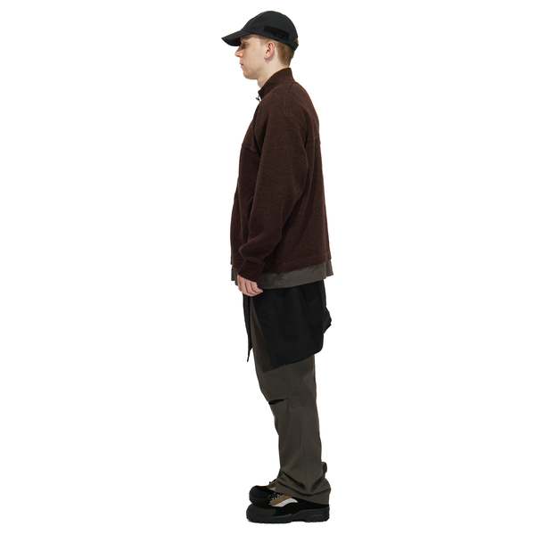 GR10K Felted Knit Jacket - Rusty Brown | Garmentory