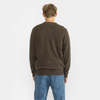 6537 knit sweater-Brown - Thumbnail 2