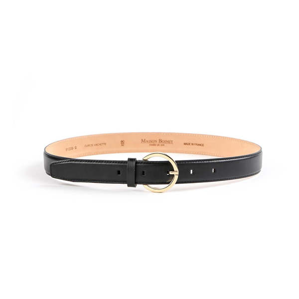 MAISON BOINET Smooth Leather Belt | Garmentory display picture 1