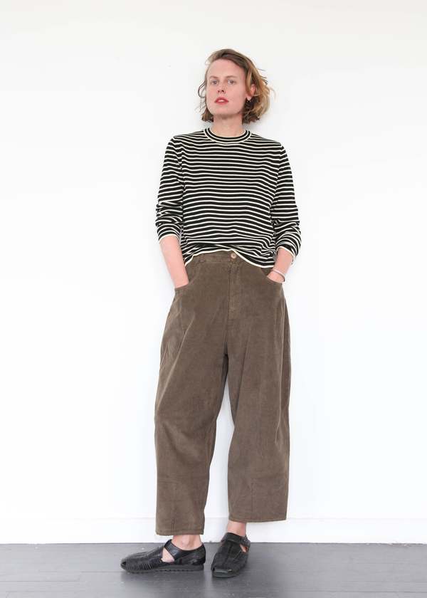 Corduroy Baggy Pants - Moss | Garmentory