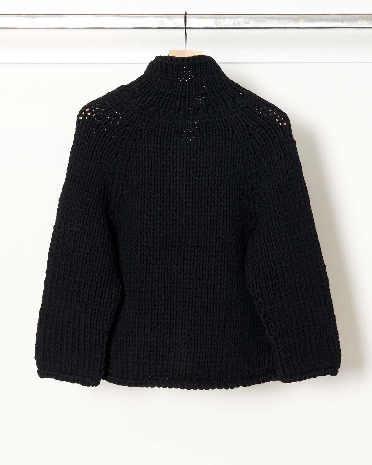 Casey Casey So Wool Cardigan - Black | Garmentory