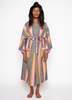 Bathen Stripe Robe - Palma - Thumbnail 1