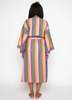 Bathen Stripe Robe - Palma - Thumbnail 4