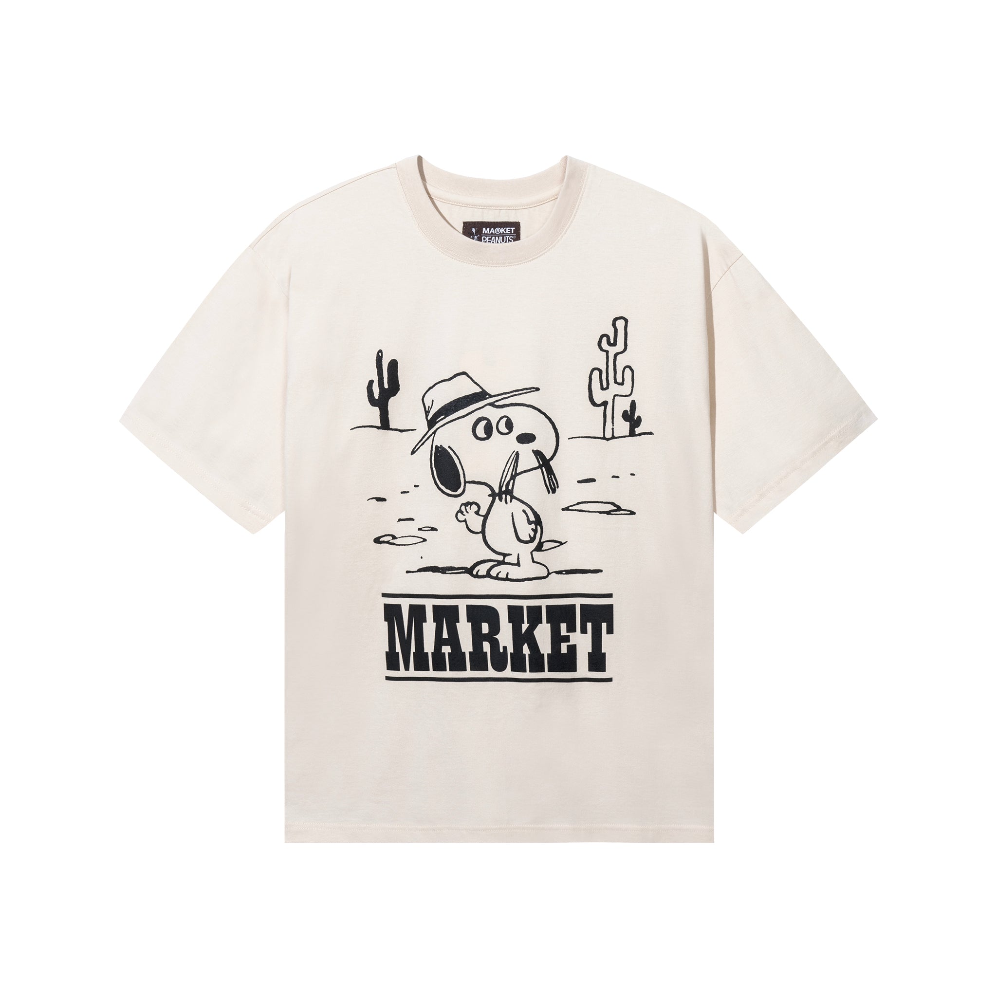 Market Peanuts Needles T-shirt - Ecru