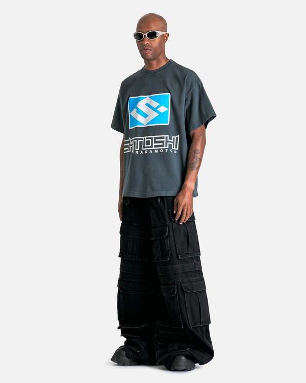 Satoshi Satoshi Nakamoto S T-Shirt - Black | Garmentory