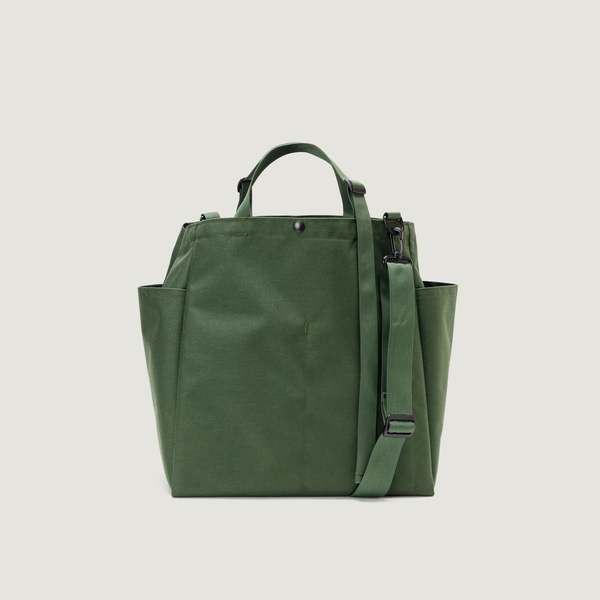 Bags In Progress Carry All Beach Bag - Olive/Black Pocket | Garmentory