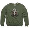 The Landmark Project Smokey Retro Unisex Sweatshirt - Conifer - Thumbnail 1
