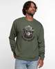 The Landmark Project Smokey Retro Unisex Sweatshirt - Conifer - Thumbnail 2