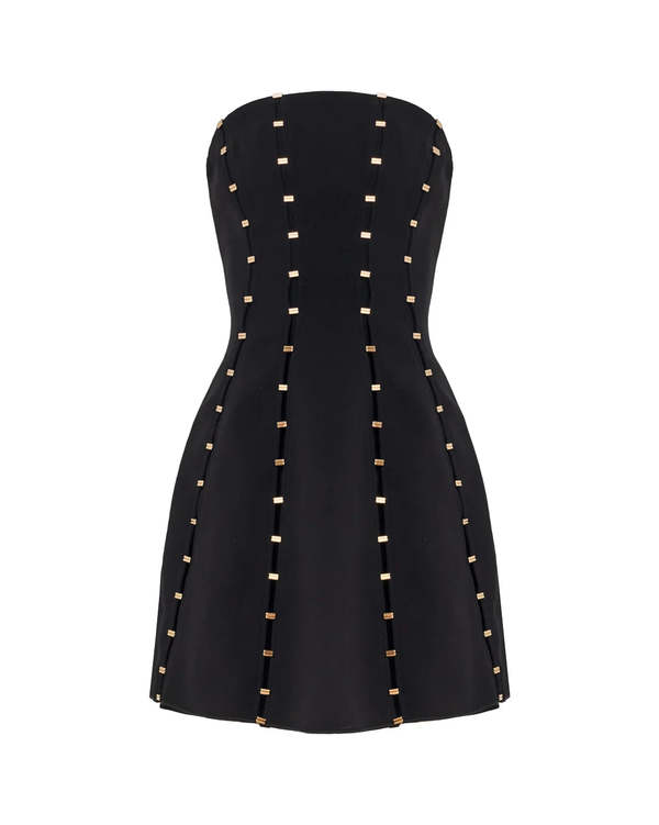 Acler Rossgreen Mini Dress - Black | Garmentory