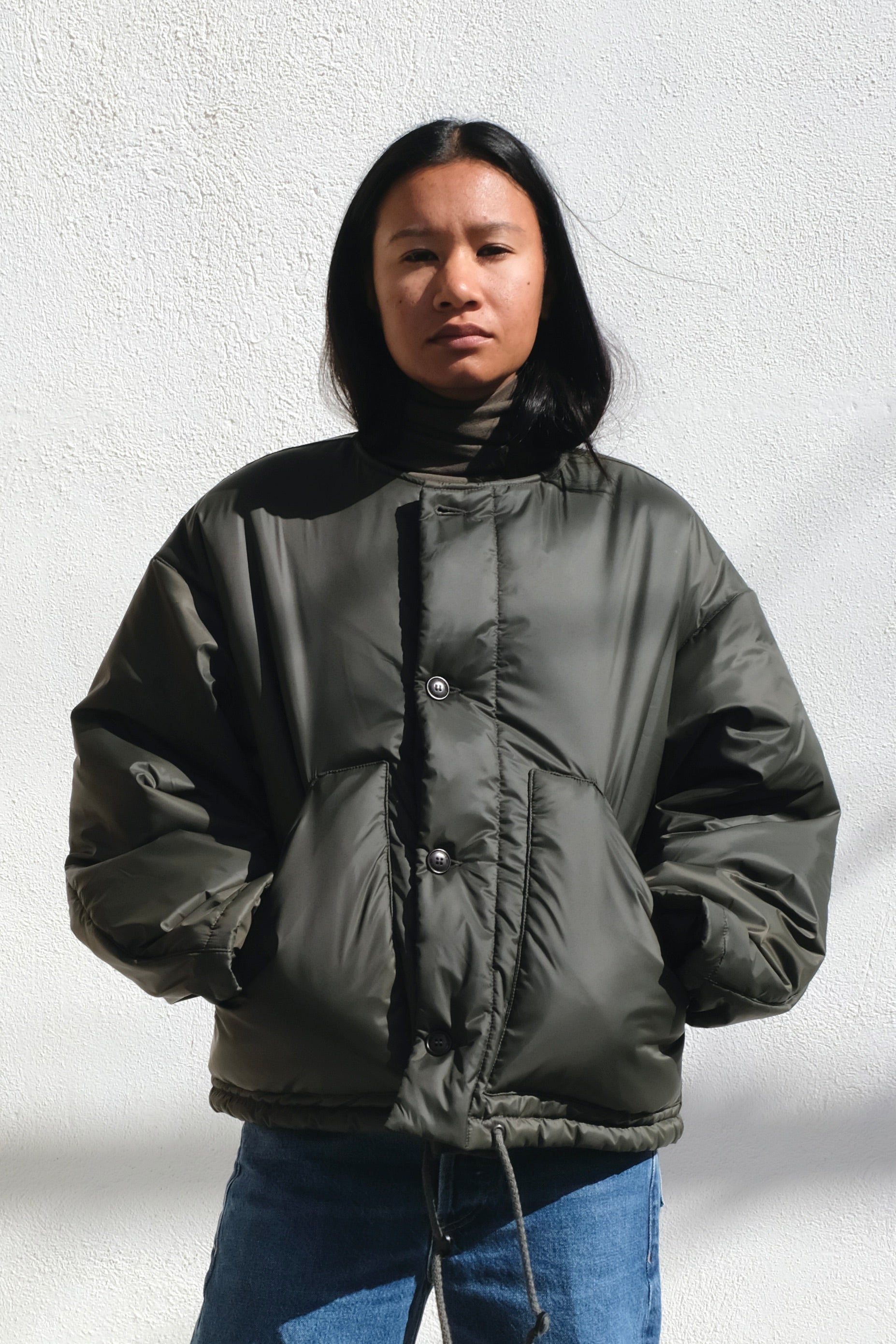 Girls of Dust Fury Nylon Nuclear Jacket - Dusty Green | Garmentory