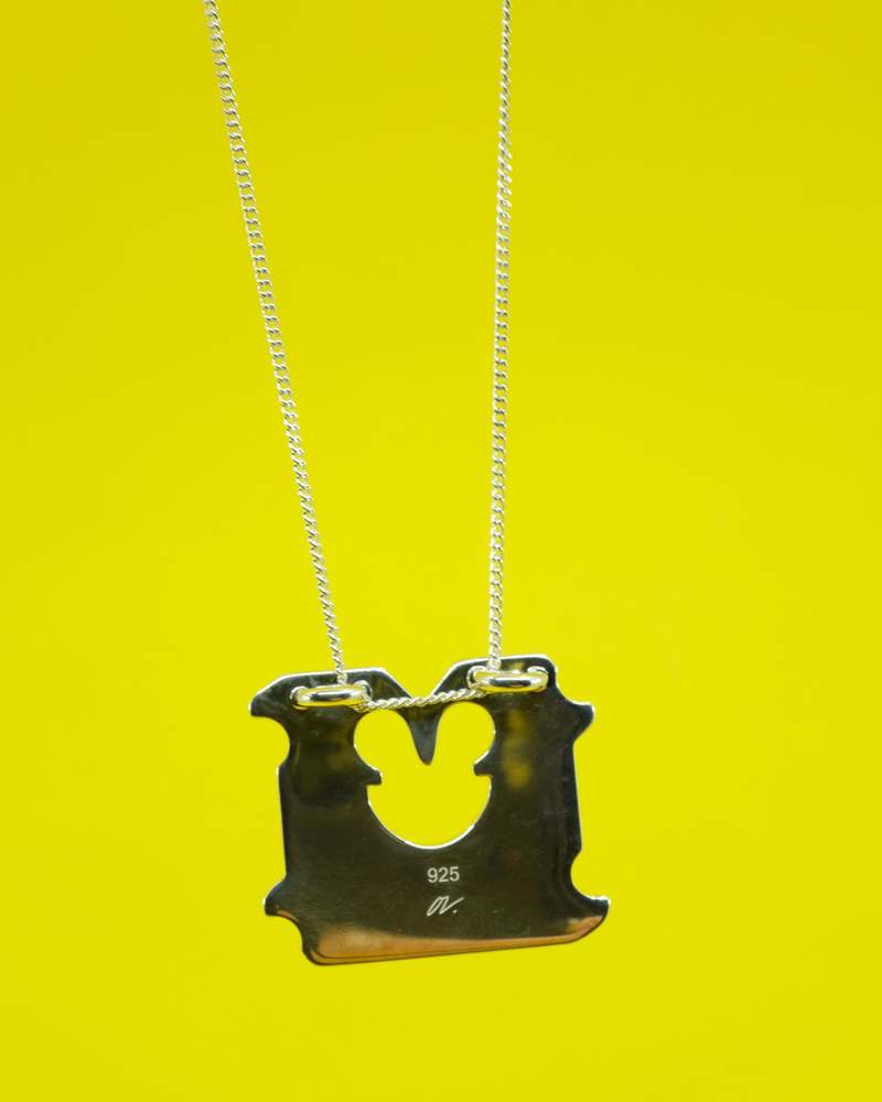 OUR LEGACY｜ (BREAD CLAMP NECKLACE (A4248BSS)) Our Legacy Bread Clamp Necklace - Sterling Silver | Garmentory