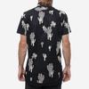 18 Waits The Dylan Short-Sleeve Shirt - Navy Cacti - Thumbnail 4