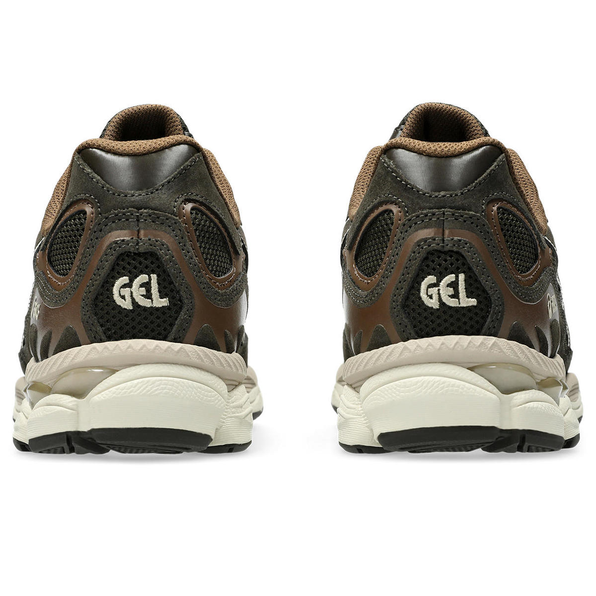 ASICS GEL NYC BLACK sneakers - COFFEE FEATHER GREY | Garmentory