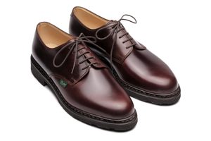 Paraboot Mens Arles Griff Lis Escorce Shoes - Maroon | Garmentory
