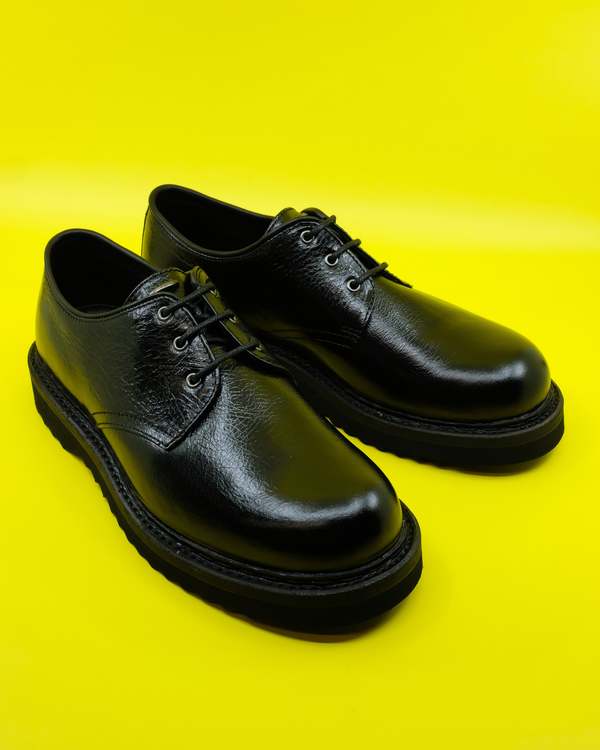 【OUR LEGACY】TRAMPLER SHOE 42 新品未使用 Our Legacy - Trampler Shoe Black Cracked Patent Leather.