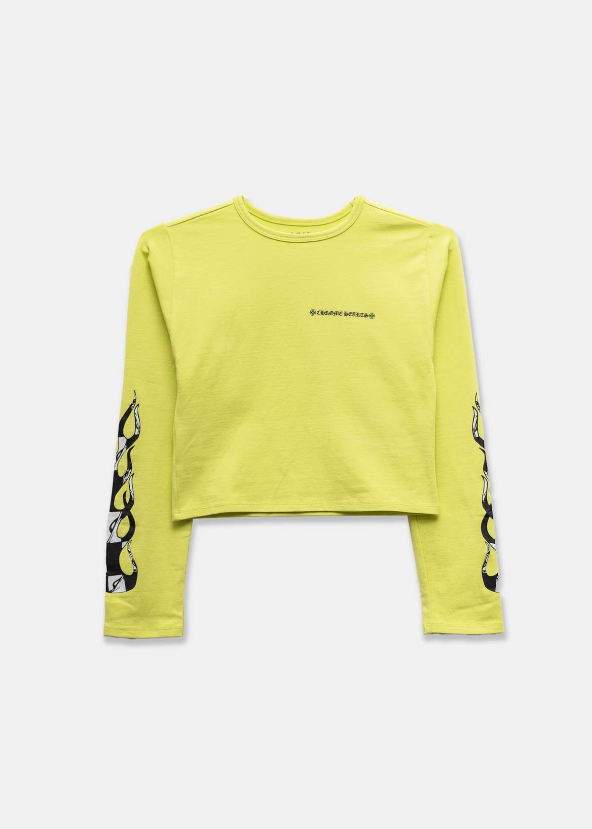 CHROME HEARTS 半袖Tシャツ ネイビー/イエロー 中古・古着通販】CHROME HEARTS (クロムハーツ) 半袖カットソー