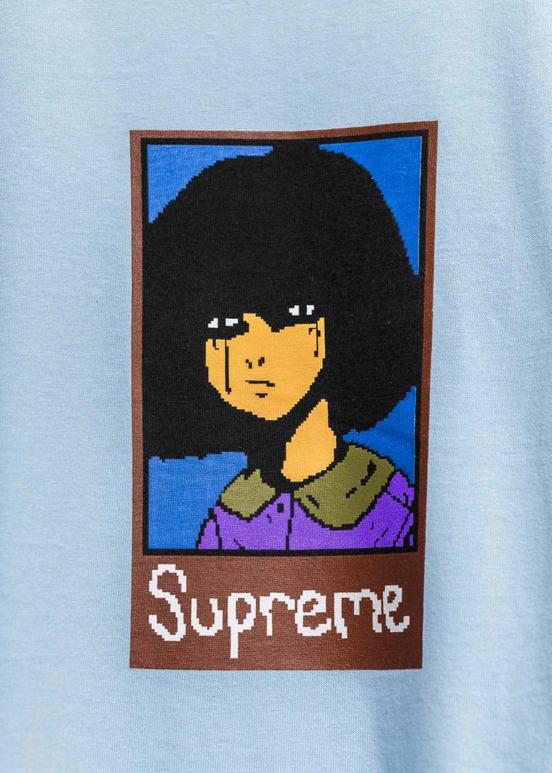 Supreme Emo tee XL Supreme Emo T-Shirt - Blue | Garmentory