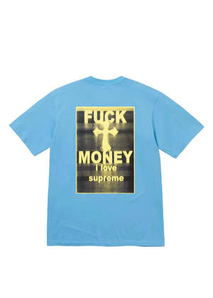 Supreme Fuck Money T-shirt - Blue | Garmentory