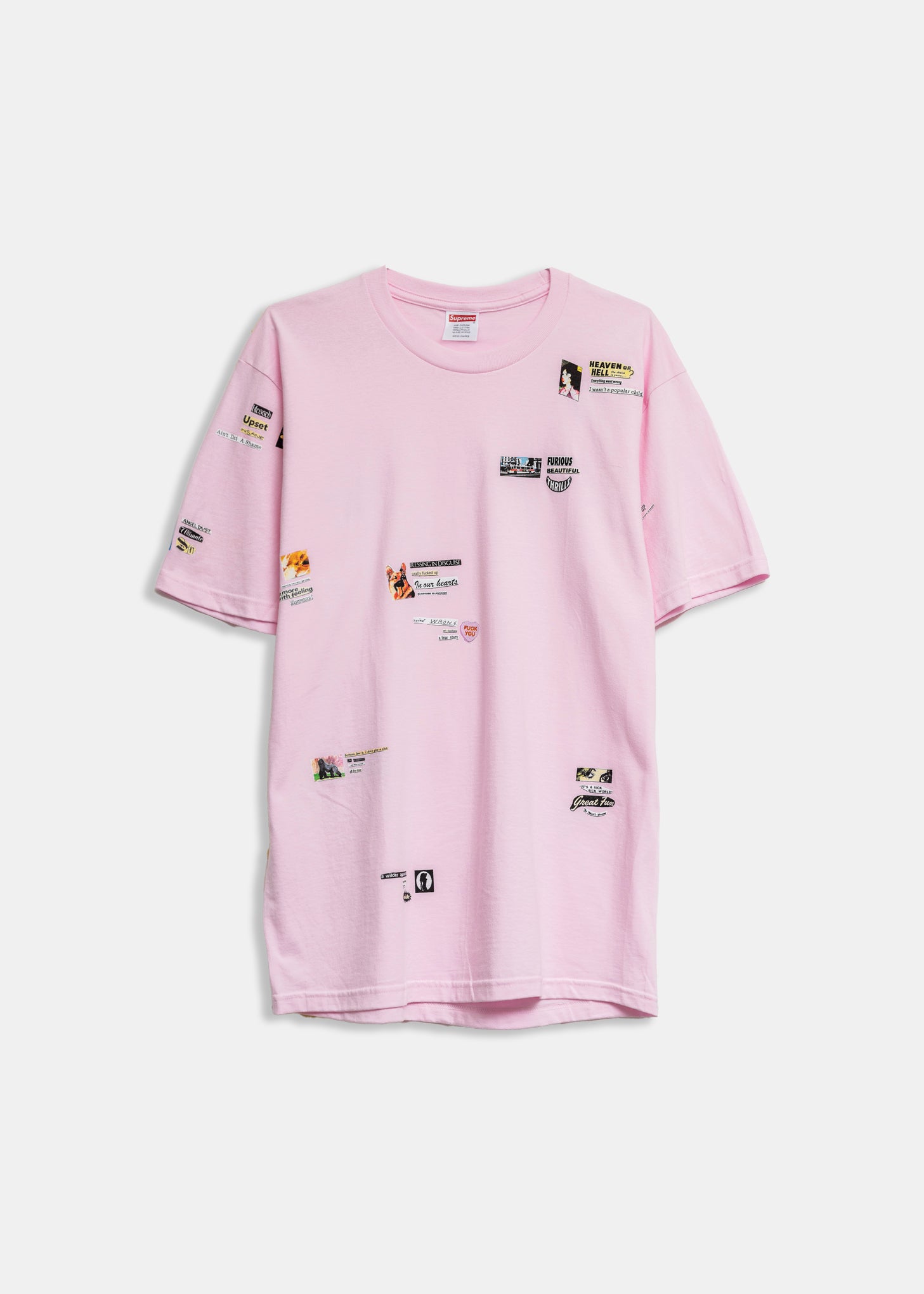 Supreme Upset T-Shirt - Pink | Garmentory