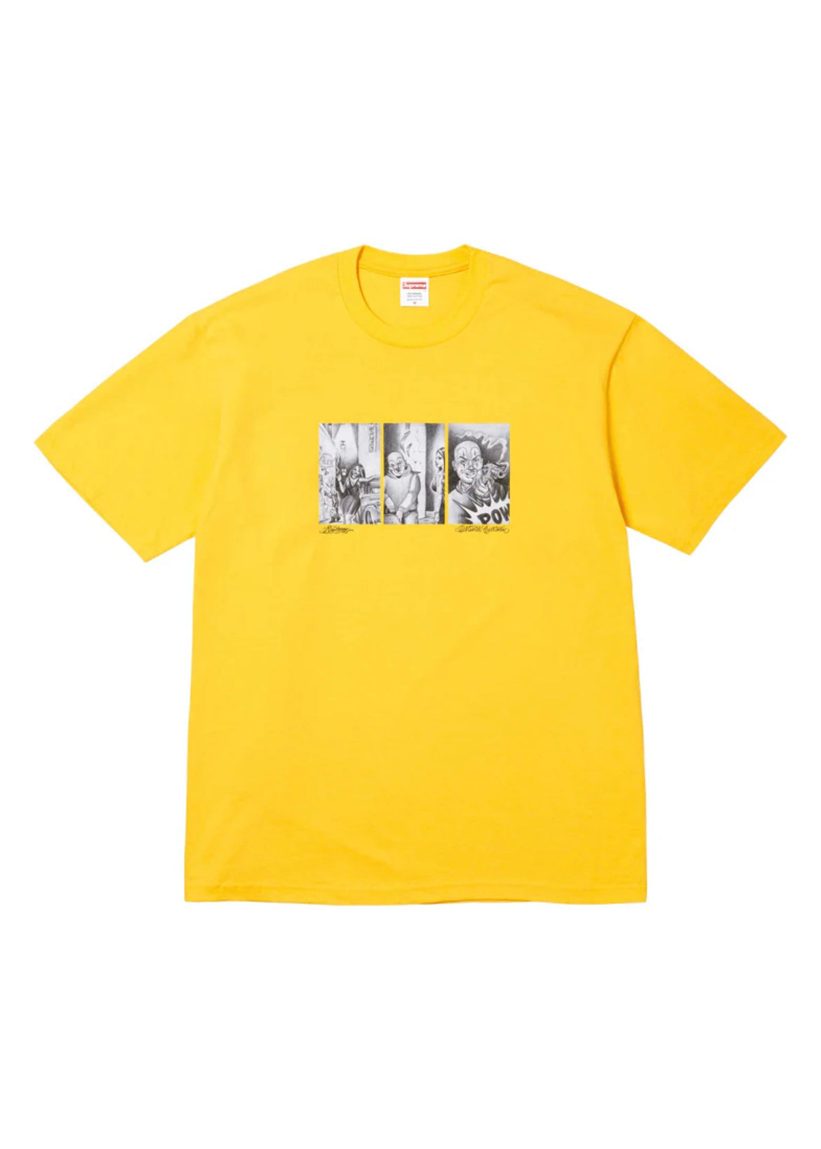 Supreme Tonal Box Supreme Yellow T Shirt Supreme 23SS TONAL