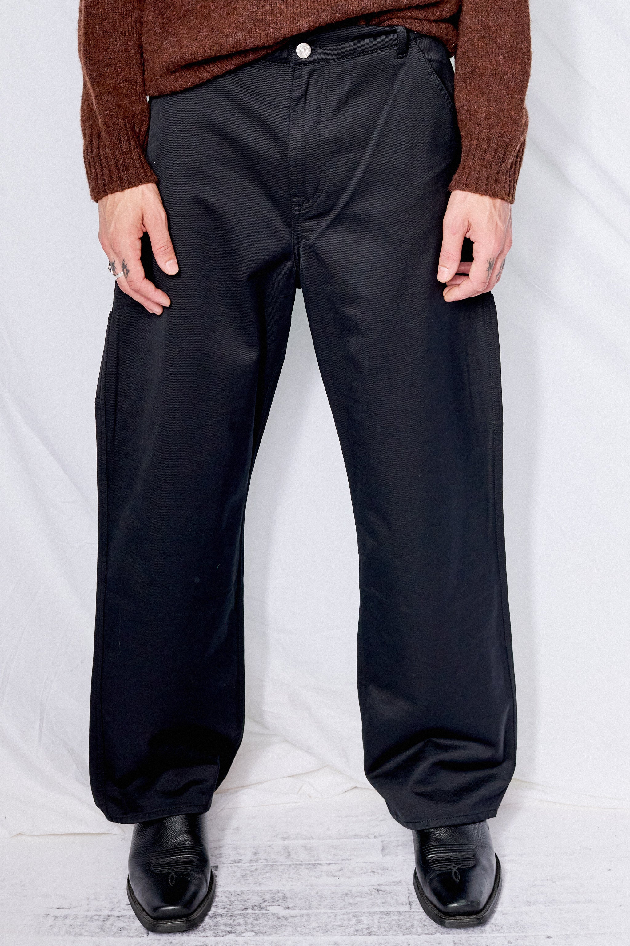 Our Legacy Construction Twill Joiner Trouser - Black | Garmentory