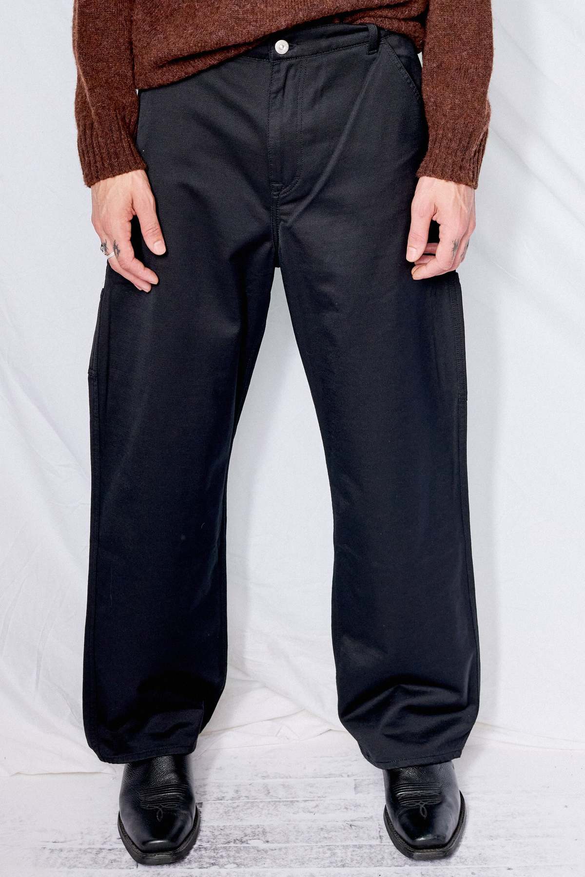 Our Legacy Construction Twill Joiner Trouser - Black | Garmentory