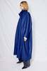 Gabriela Coll Garments Loro Piana Heavy Wool Breasted Coat - Blue - Thumbnail 6